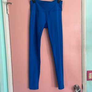 Blue 90 degree leggings